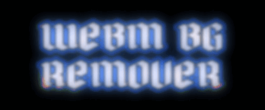 WEBM Background Remover